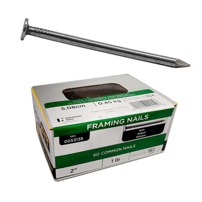 Common Nail ProFit 6D 2"L Steel