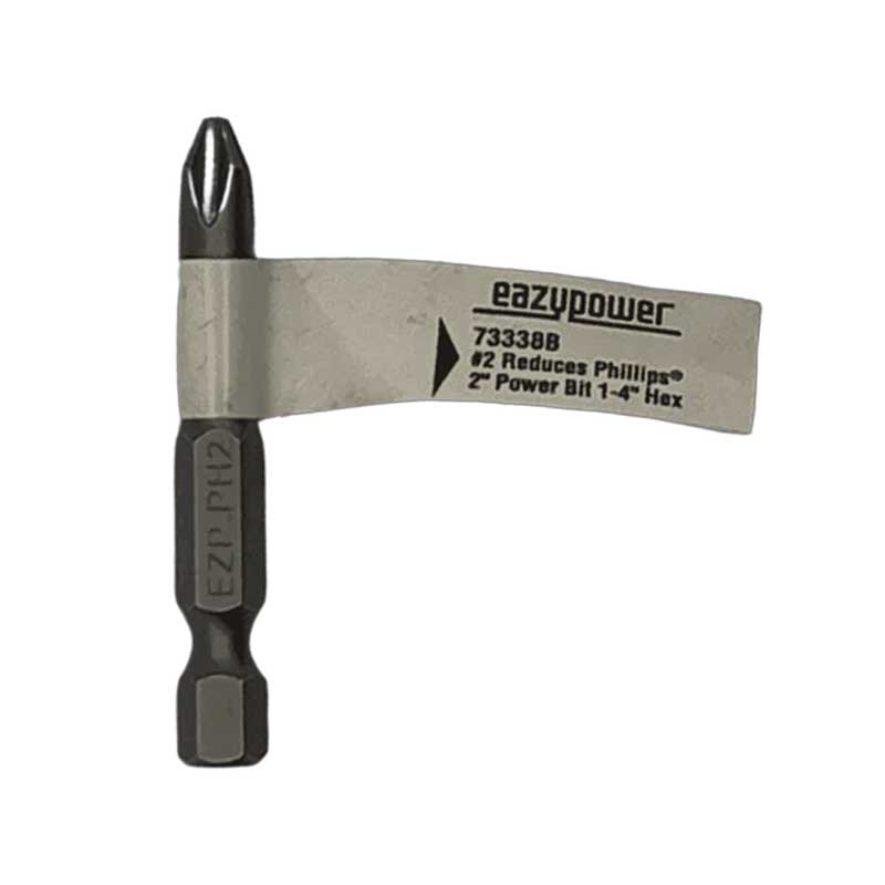 Drill Bit Eazypower Insert Bit #2 Hex Drive 1/4" Shank