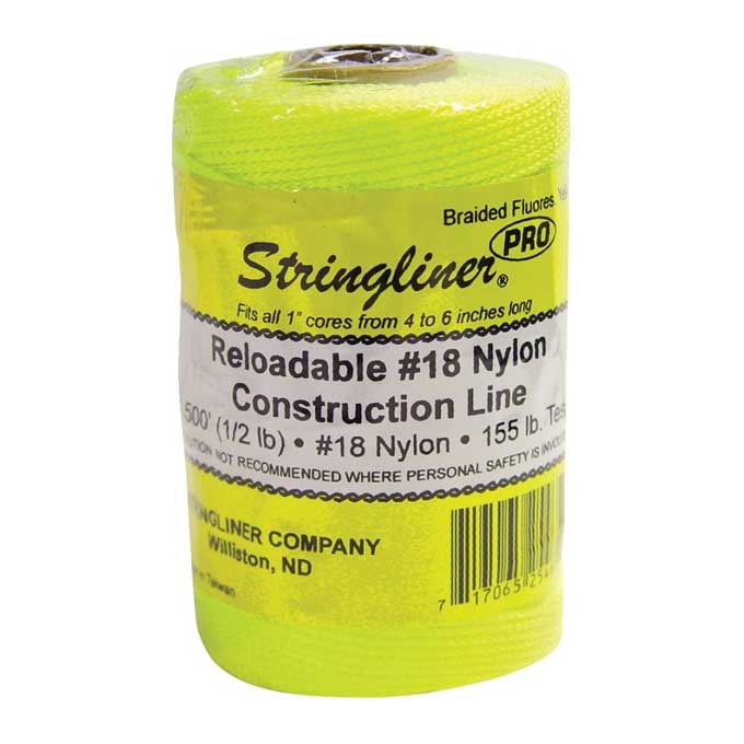 Twine Stringliner Refill 500ft Yellow