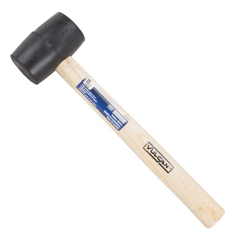 Mallet Vulcan 8 oz Rubber Wood Handle