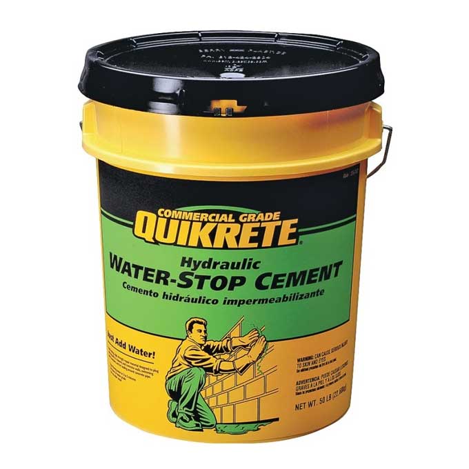 Hydraulic Cement Quikrete Waterstop 50 lb
