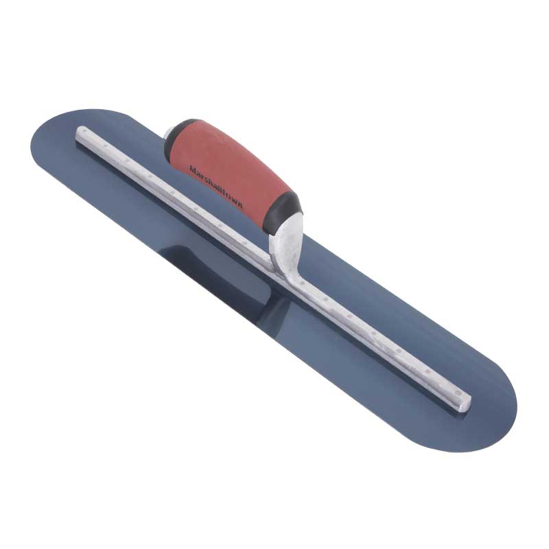 Trowel Marshalltown Finishing Tri-Fully Rounded BS DuraSoft Handle 18" x 4"