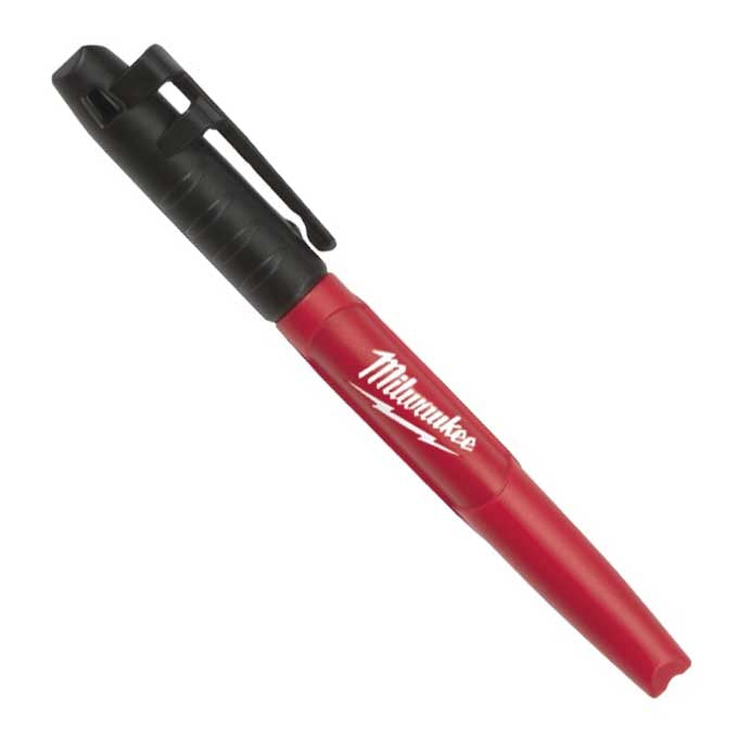 Marcador Milwaukee Punta Fina Negra 1mm