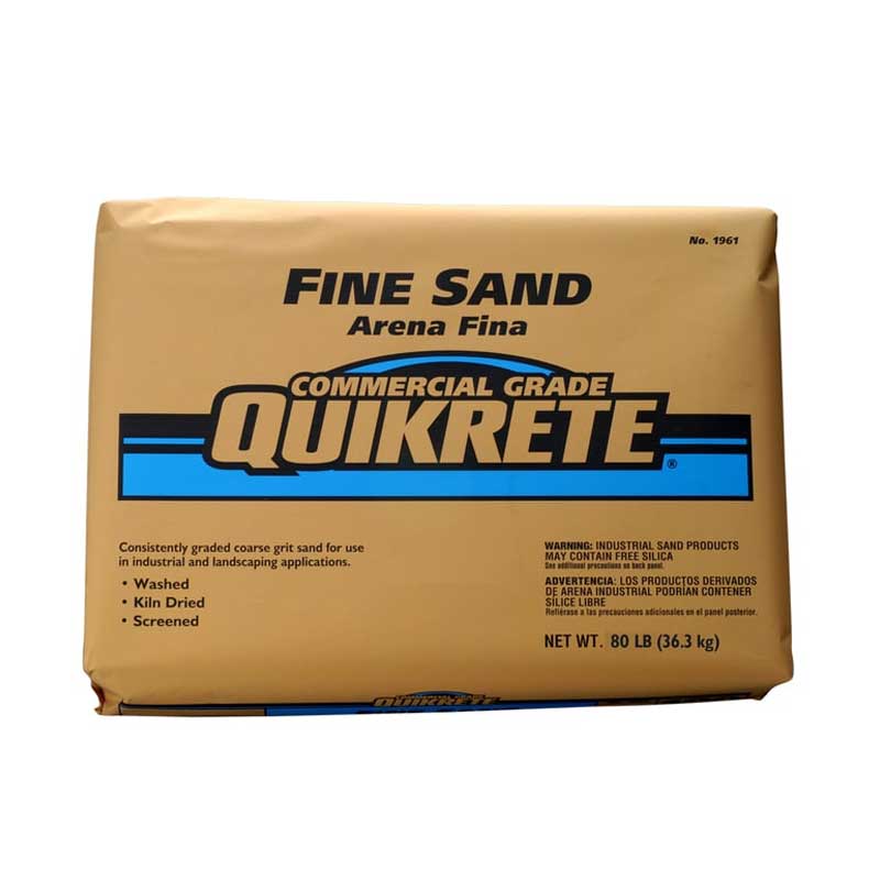 Quikrete Sugar Sand White Fine 80#