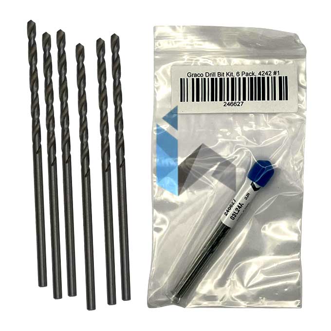 Juego de brocas Graco, paquete de 6, 4242, n.º 1