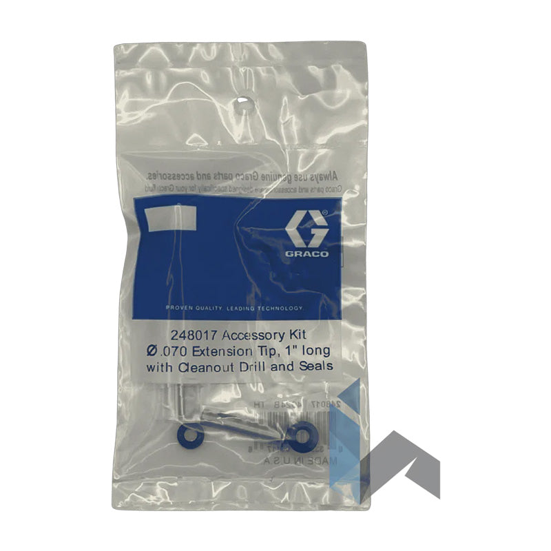 Punta de extensión Fusion Graco de 1,0" x 0,070" 248017