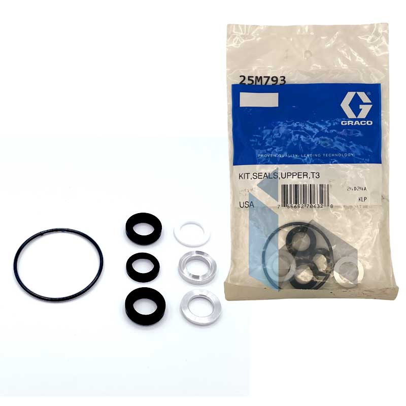 Kit de sellos superiores para bomba T3 Graco 25M793