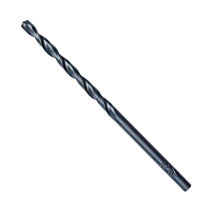 Milwaukee 48-89-2722 Jobber Drill Bit, 1/4 in Dia, 4 in OAL, Parabolic Flute, 3-Flute, 1/4 in Dia Shank