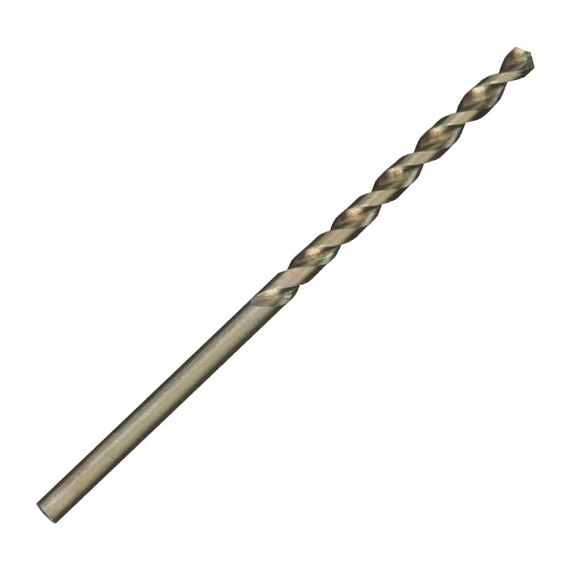 Milwaukee 48-89-2321 Jobber Drill Bit, 3/8 in Dia, 5-1/8 in OAL, Twist Flute, 3-Flute, 3/8 in Dia Shank