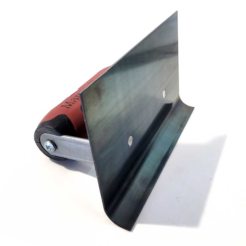 Bordeadora Marshalltown de mano, 6" de largo, 4" de ancho, hoja HSC, borde de 5/8"