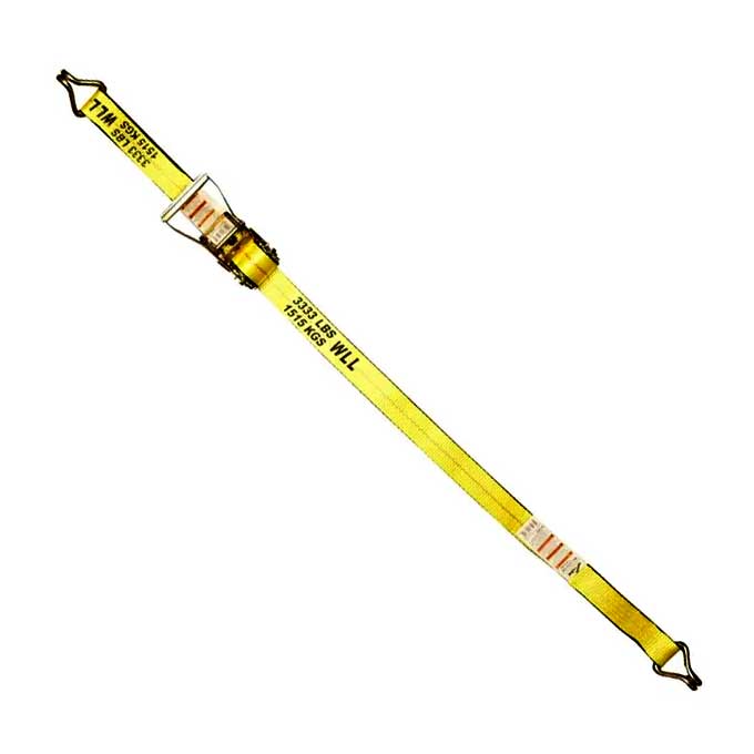 Ratchet Strap Liftall Tie Down w/ J Hook 2"x27' 556-WHK