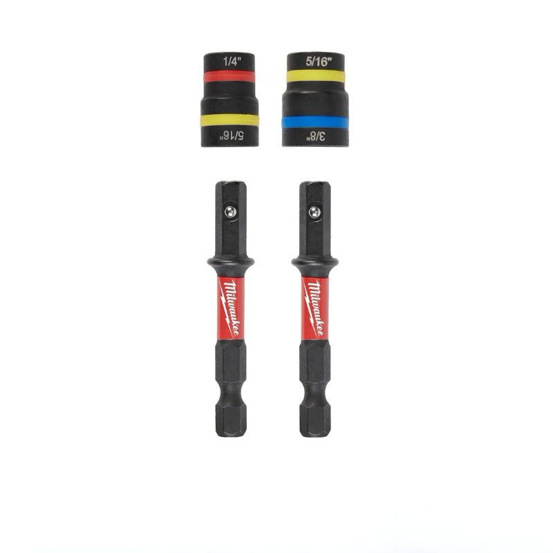 Nut Driver Set Milwaukee Impact Duty 2-in-1 Magnetic 49-66-4565