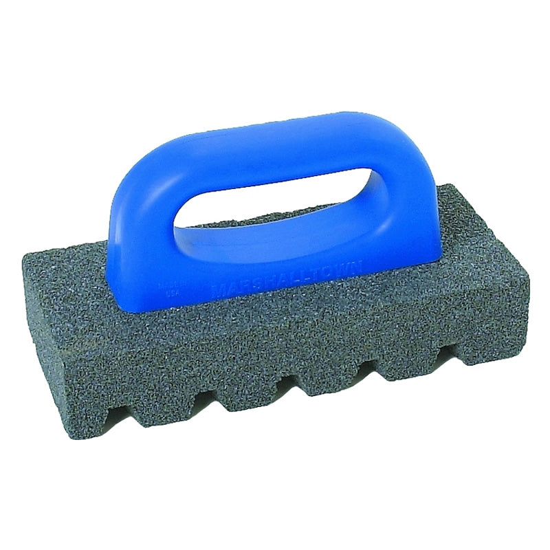 Marshalltown 840 Rubbing Brick, 1 in Thick Blade, 20 Grit, Silicone Carbide Abrasive