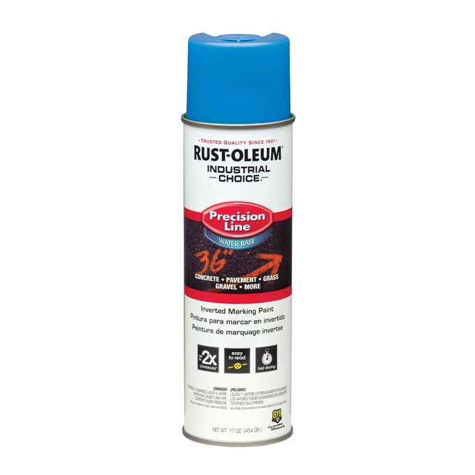 Spray para marcar Rust-Oleum naranja fluorescente de 17 oz