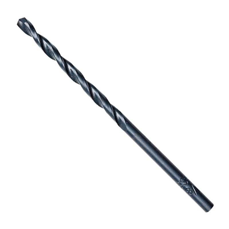 Milwaukee 48-89-2726 Jobber Drill Bit, 5/16 in Dia, 4-1/2 in OAL, Parabolic Flute, 3-Flute, 5/16 in Dia Shank