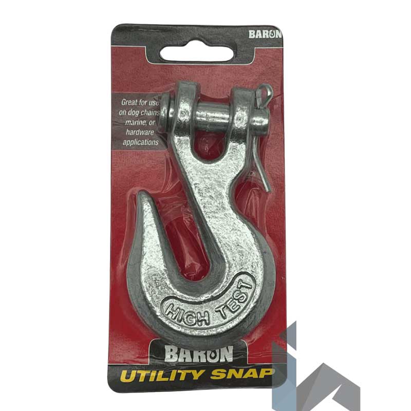 Hook Clevis Baron Grab 5400 Pound Load Steel