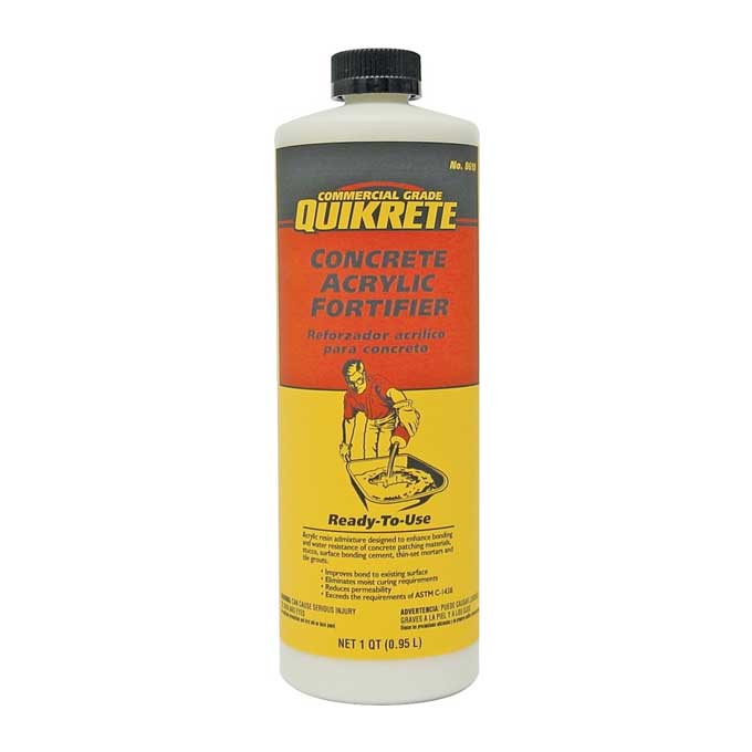 Concrete Fortifier Quikrete Acrylic 1 qt