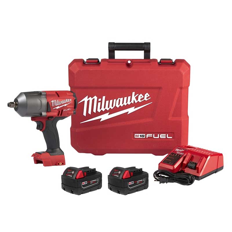 Impact Milwaukee M18 FUEL™ 1/2" High Torque Impact wrench w/ Friction Ring Kit 2967-22