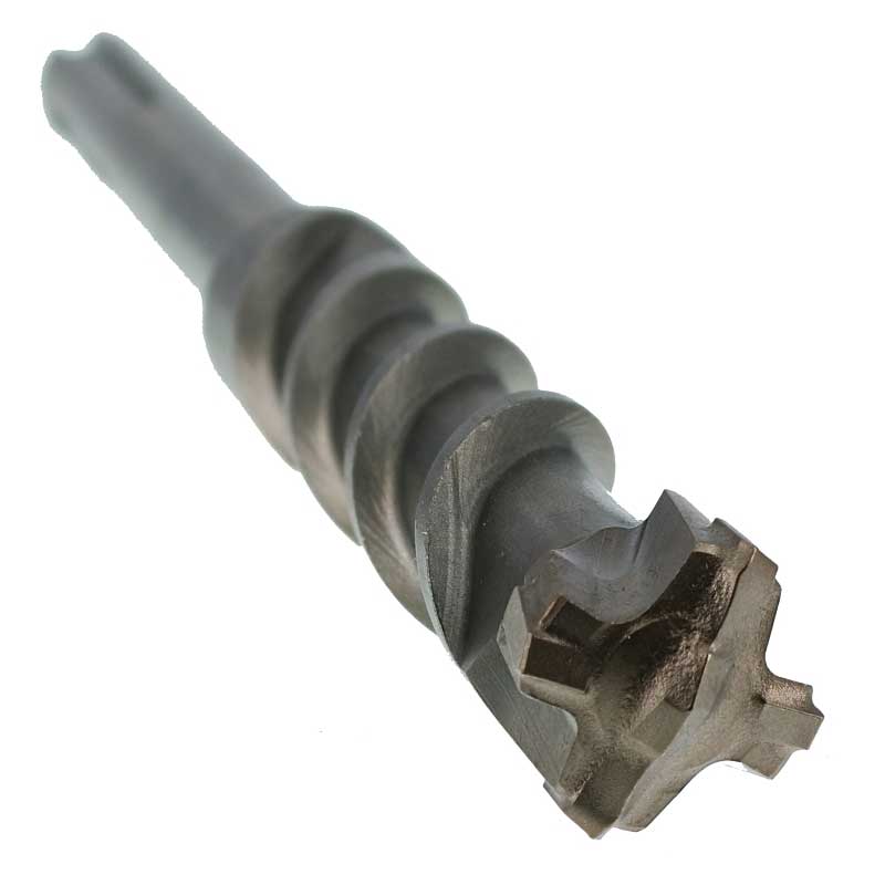 Drill Bit Hammer Diablo 1-1/8" x 8" x 13" Rebar Demon? SDS-Max 4-Cutter Full Carbide Head