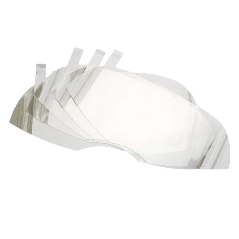 North 80836A - Cubiertas de lentes despegables para rostro completo, paquete de 5