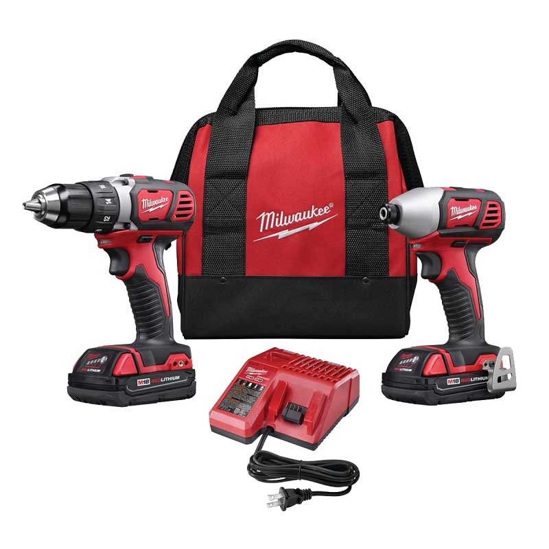 Driver Milwaukee M18™ Cordless LITHIUM-ION 2-Tool Combo Kit 2691-22