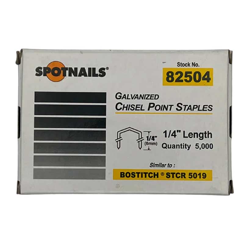 FW Staples #82504 B*H30-8 7/16'Crown 1/4" L