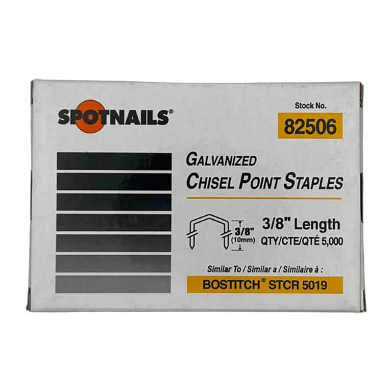 Grapas FW n.° 82506 B*H30-8 Corona de 7/16" y 3/8" de largo