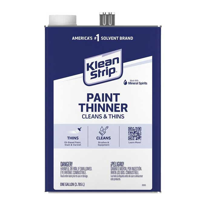 Paint Thinner Klean Strip Water White 1Gallon