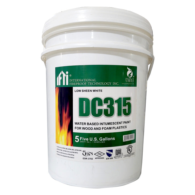 Paint International Fireproof Technology DC-315 White Ignition Barrier 5 Gal