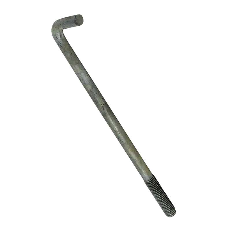 Anchor Bolt ProSource Threaded 1/2" x 12" Steel – DeVCon Distribution, LLC