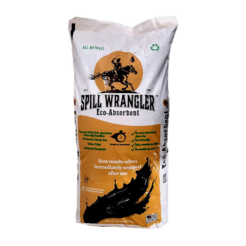 Absorbente de derrames Spill Wrangler Eco-Absorbent 30 libras