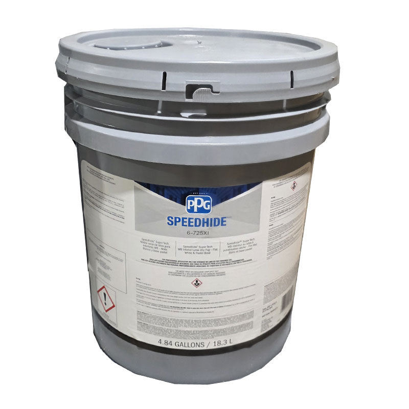 Dryfall PPG Speedhide Supertech - Látex para interiores (5 galones), color negro