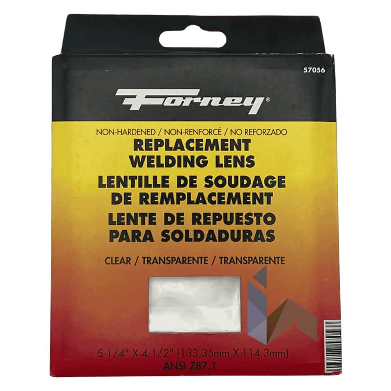 Lens Forney Replacement Non-Hardened Clear Glass 57056