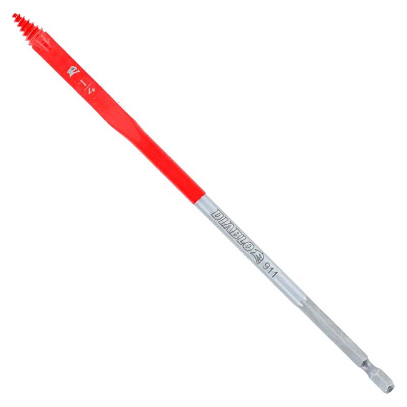Drill Bit Diablo 1/4" x 6" Spade Bit for Wood