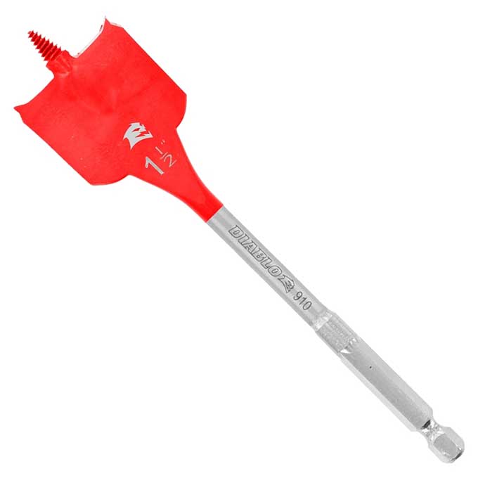 Drill Bit Diablo 1-1/2" x 6" Spade Bit for Wood