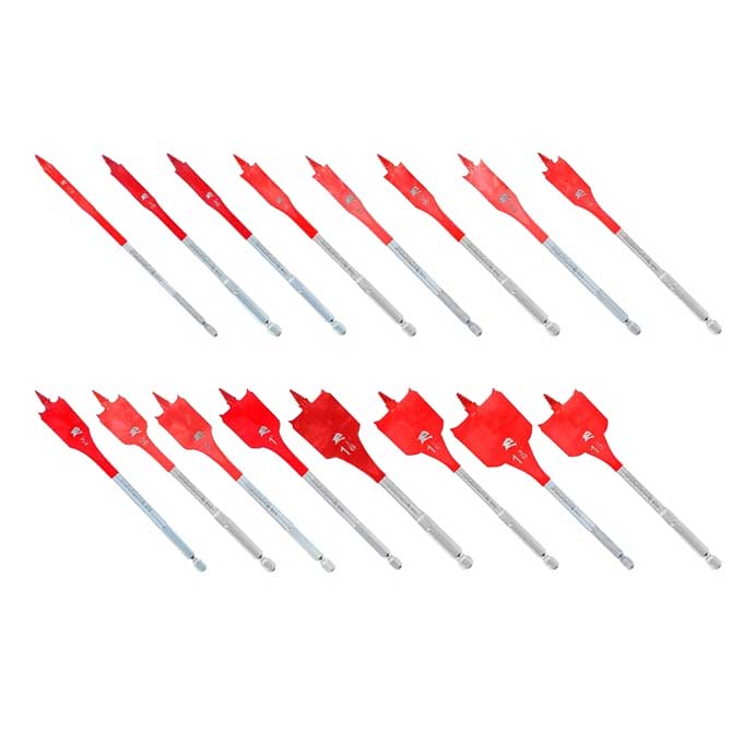 Drill Bit Diablo 16 pc Spade Bit Set For Wood (16-Piece)