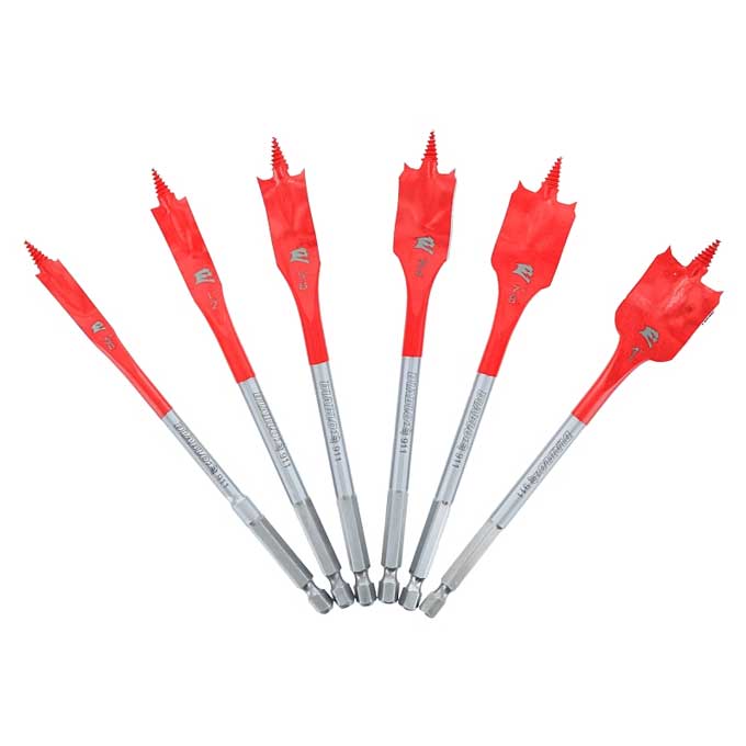 Drill Bit Diablo 6 pc Spade Bit Set for Wood (6-Piece)