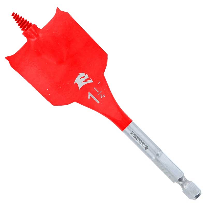 Drill Bit Diablo 1-1/4" x 4" Spade Bit for Wood