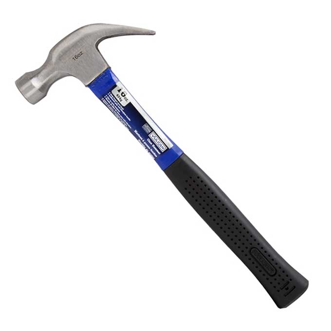 Hammer Vulcan 16 oz Curved Claw W/FBGL HNDL