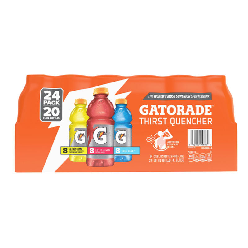 Gatorade Sports Drink Variety 20oz/each 24pk