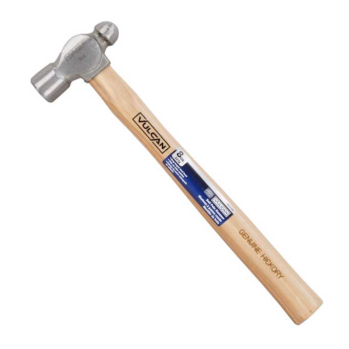 Martillo Vulcan de 8 oz con punta de bola de madera HNDL