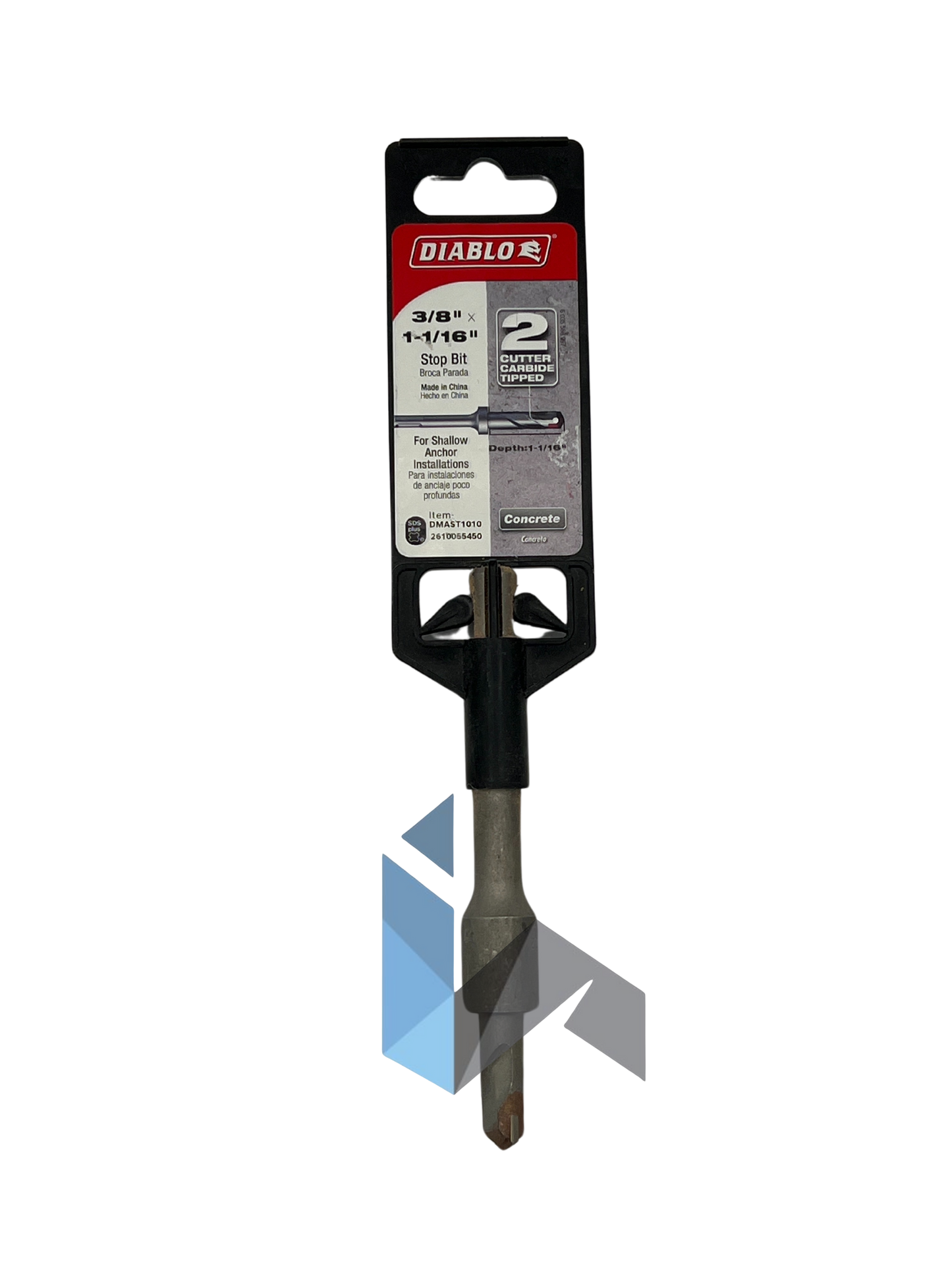 Drill Bit Hammer Diablo Stop Bit 3/8" x 1 1/16"