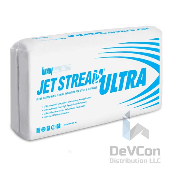 Jet Stream Ultra Fiberglass Blowing Wool Knauf Insulation 32lb 88369