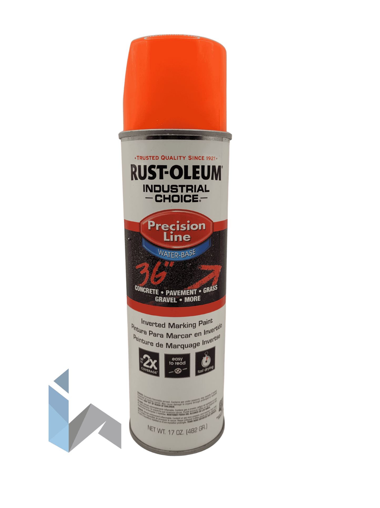 Marking Spray Rust-Oleum Fluorescent Orange 17oz Water Based