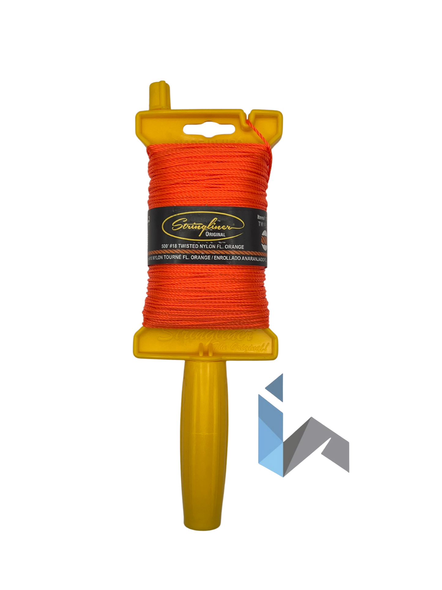 Reel Line Stringliner 500ft Orange Twisted