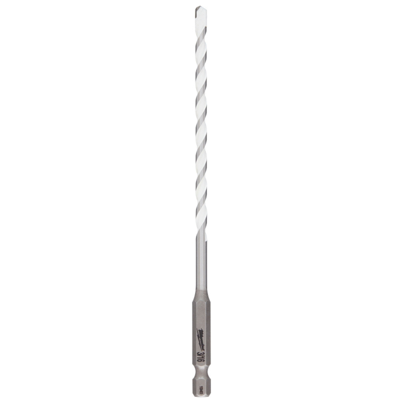 Drill Bit Milwaukee SHOCKWAVE 3/16", 6" OAL Multi-Material 48-20-8884