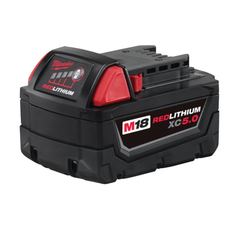 Battery Milwaukee 48-11-1850 Rechargeable M18 Red Lithium XC 5.0