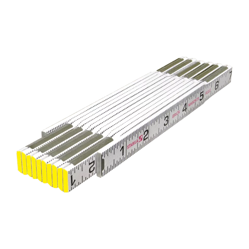 Modular Stabila Folding Ruler Wooden 6ft. 80010