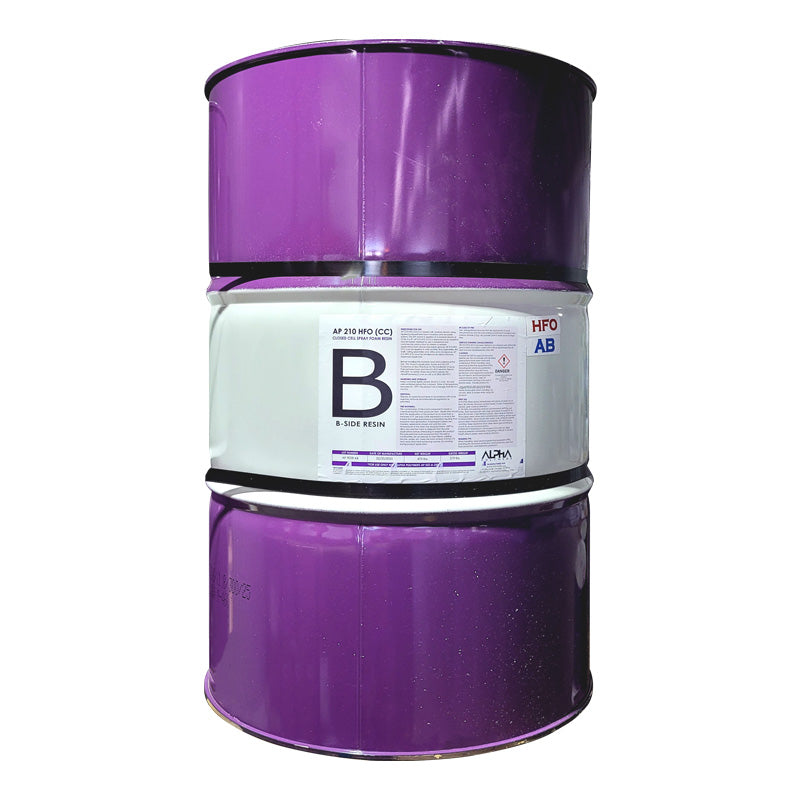 Polímeros alfa de celda cerrada, lado B