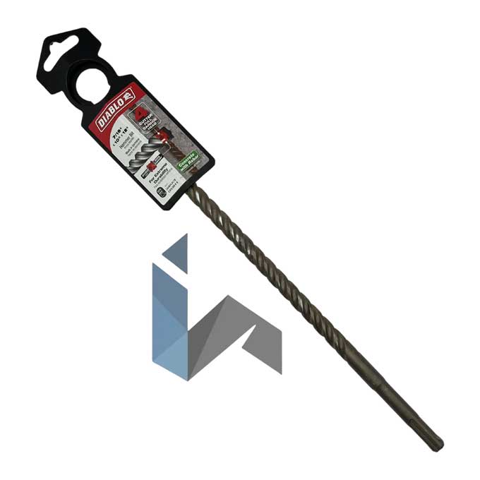 Broca para martillo Diablo RD 7/16" x 10" x 12"